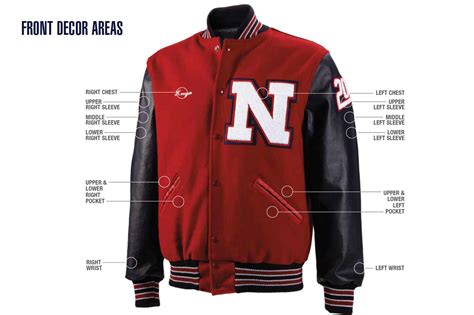 jostens letterman jacket size chart.